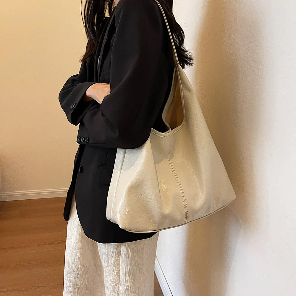 Kath Vintage PU Schultertasche aus Leder