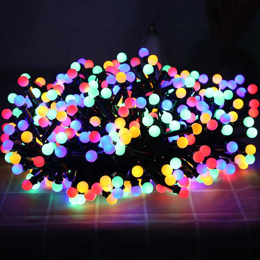 Runde Ball-LED-Lichterkette