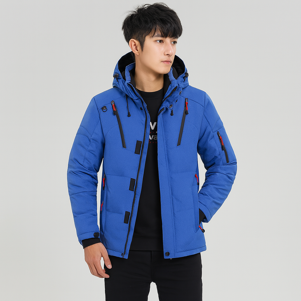 Wasserfeste Winterjacke mit warmem Futter für Herren | Joris