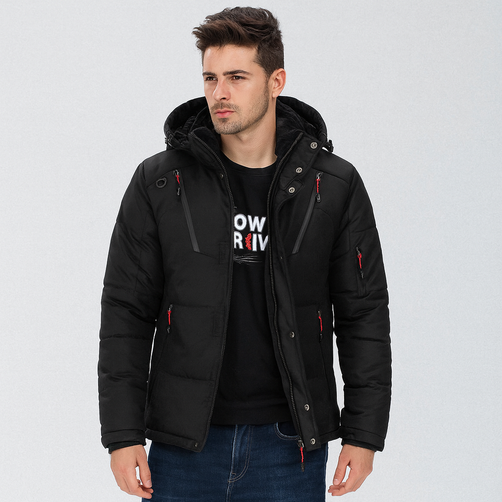 Wasserfeste Winterjacke mit warmem Futter für Herren | Joris