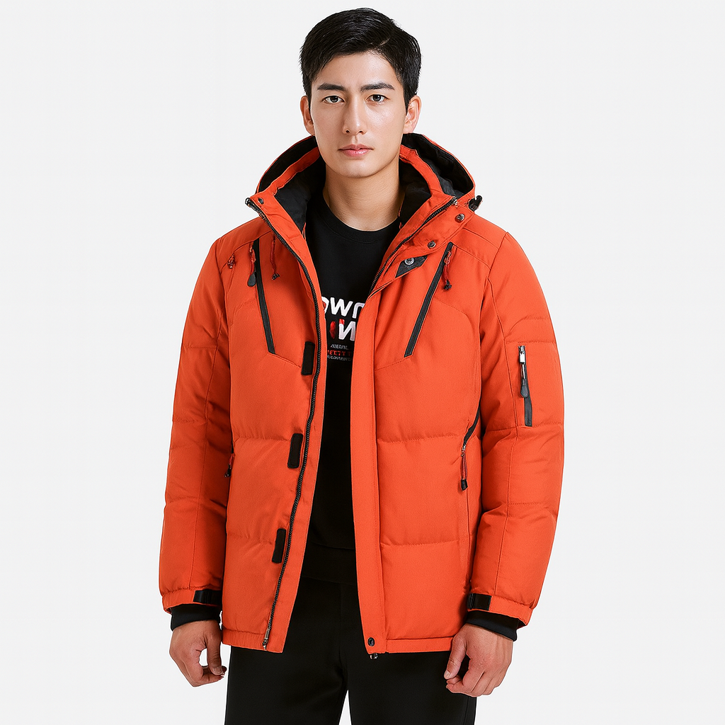 Wasserfeste Winterjacke mit warmem Futter für Herren | Joris