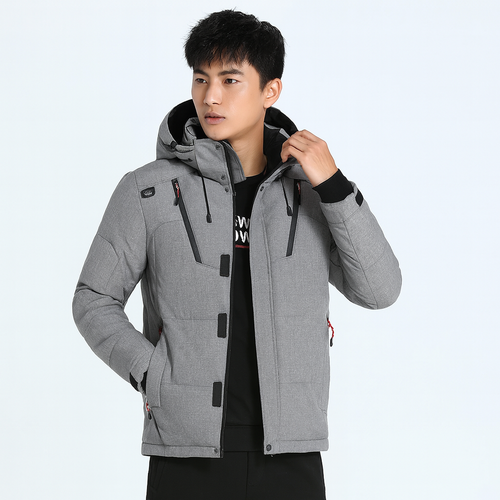 Wasserfeste Winterjacke mit warmem Futter für Herren | Joris