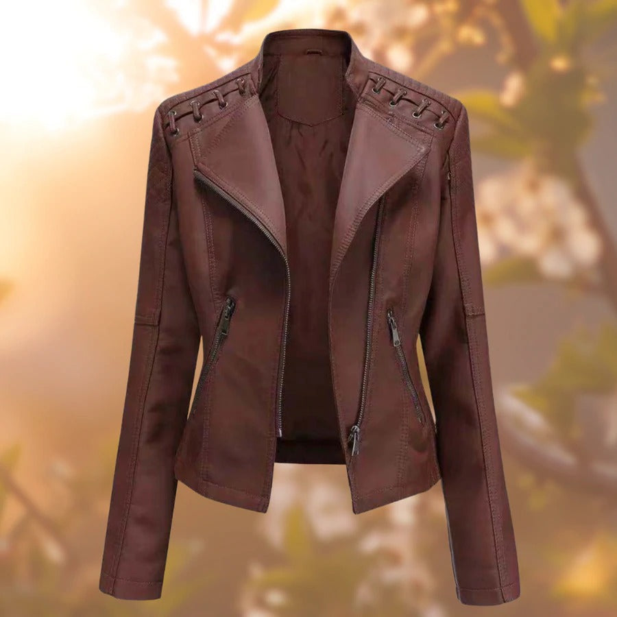 Raven Damenlederjacke