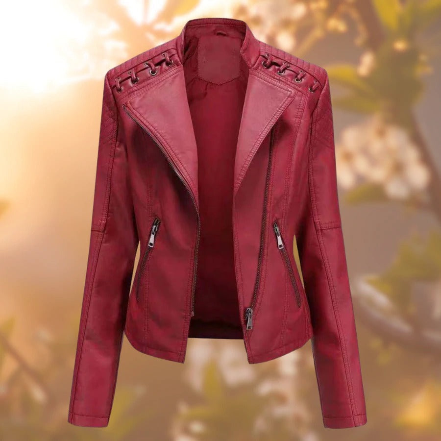Raven Damenlederjacke
