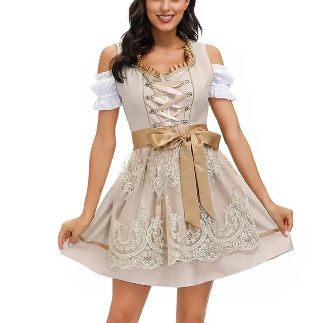 Hilda | Damen Elegantes Oktoberfest Dirndlkleid | 2024