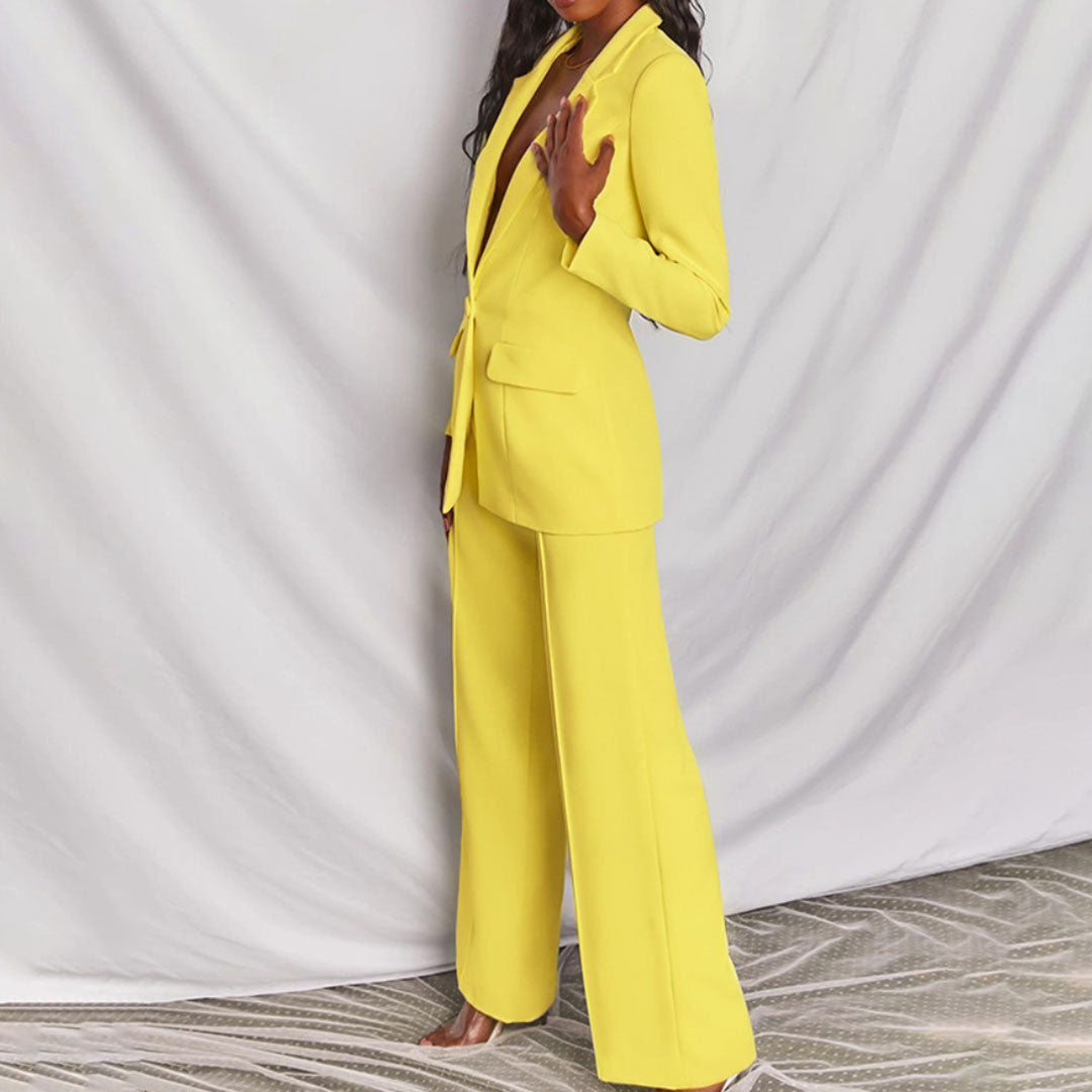 Ellie - Luxe Blazer & Hosen Set