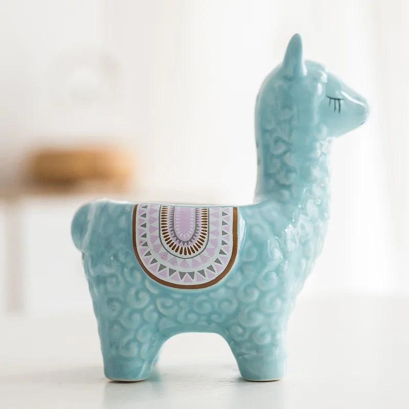 AlpacaSprout - Schöner Alpaka-Sukkulenttopf für dein Zimmer