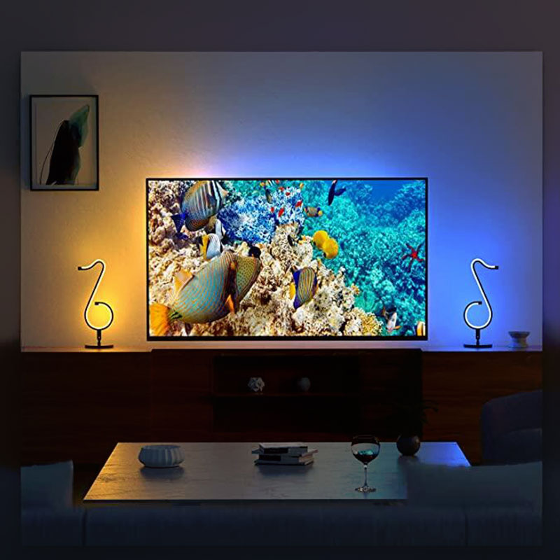 LumeTune - RGB LED Notebordlampe mit Fernbedienung