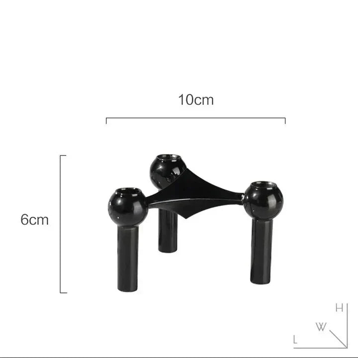 GeoGlow - Moderne geometrische Kerzenhalter für moderne Räume