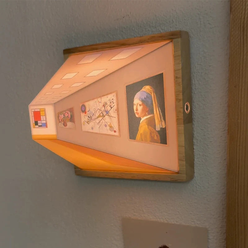 ArtGlow - 3D optische Illusions-Wandlampe