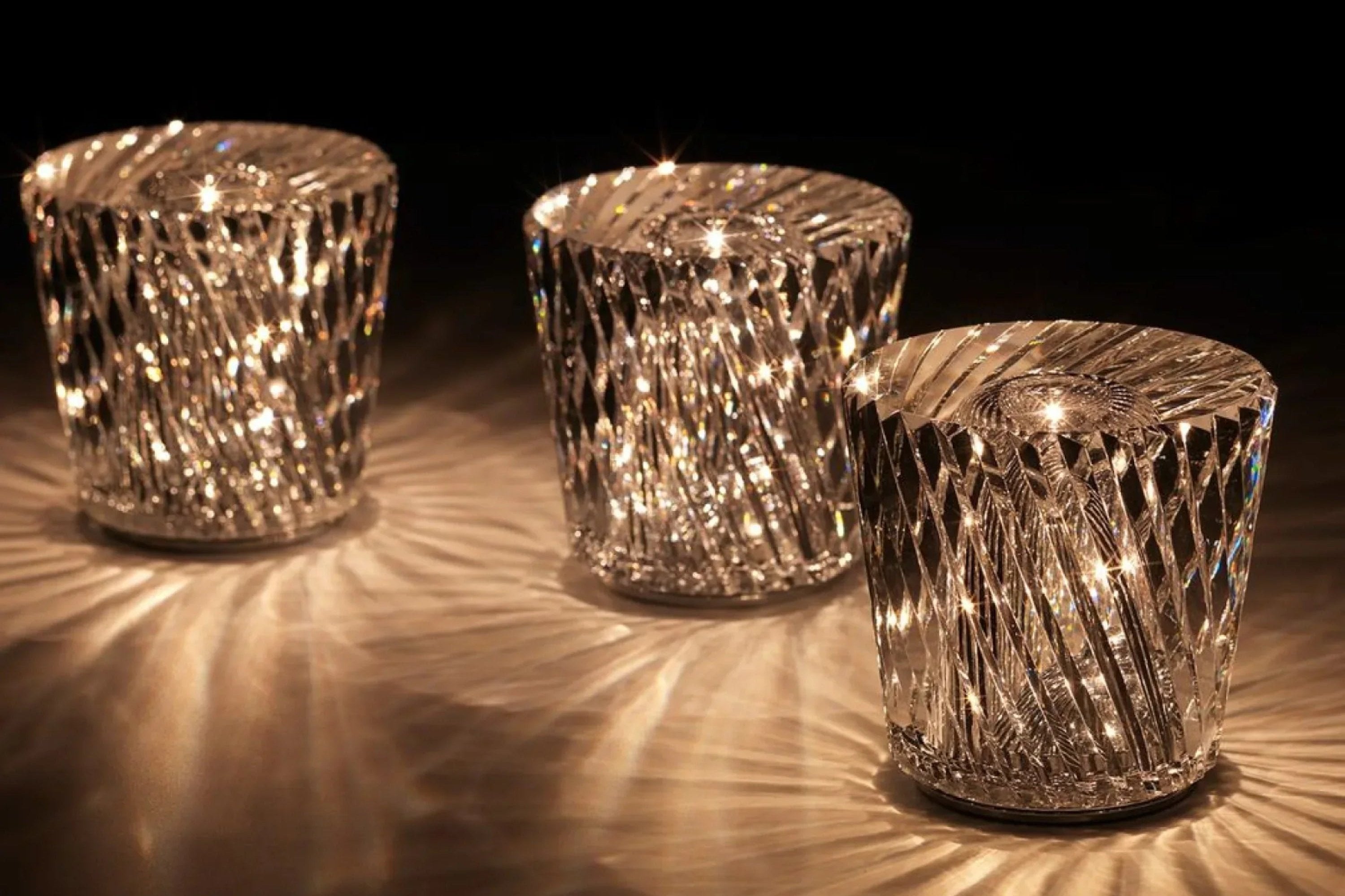 LED-Kristall-Lampe Diamond Glow