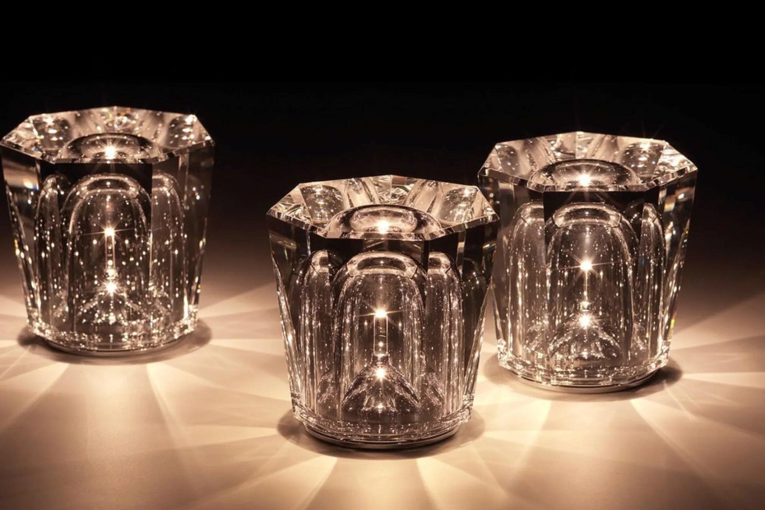 LED-Kristall-Lampe Diamond Glow