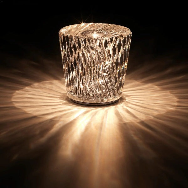 LED-Kristall-Lampe Diamond Glow