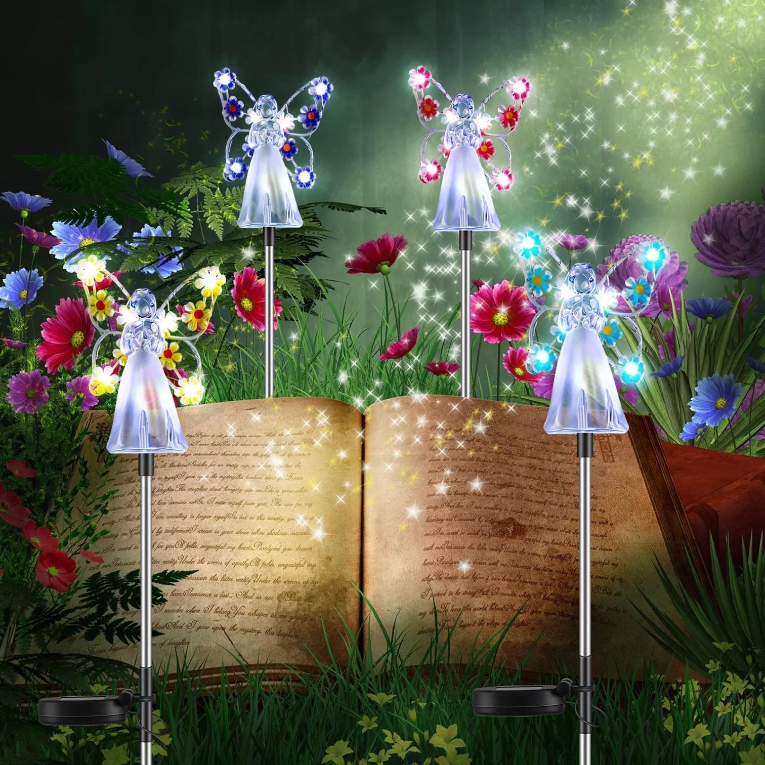 LumiWings Solarbetriebene Schmetterlingslichter – Verzaubernde Außenbereich Gartendekoration