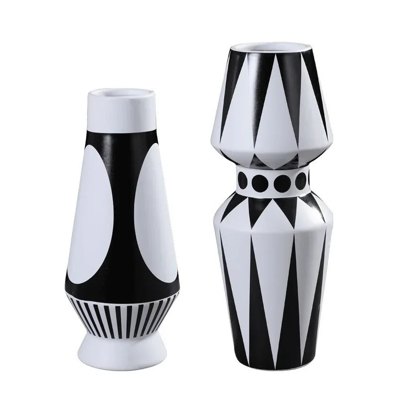 Moderne geometrische Vase