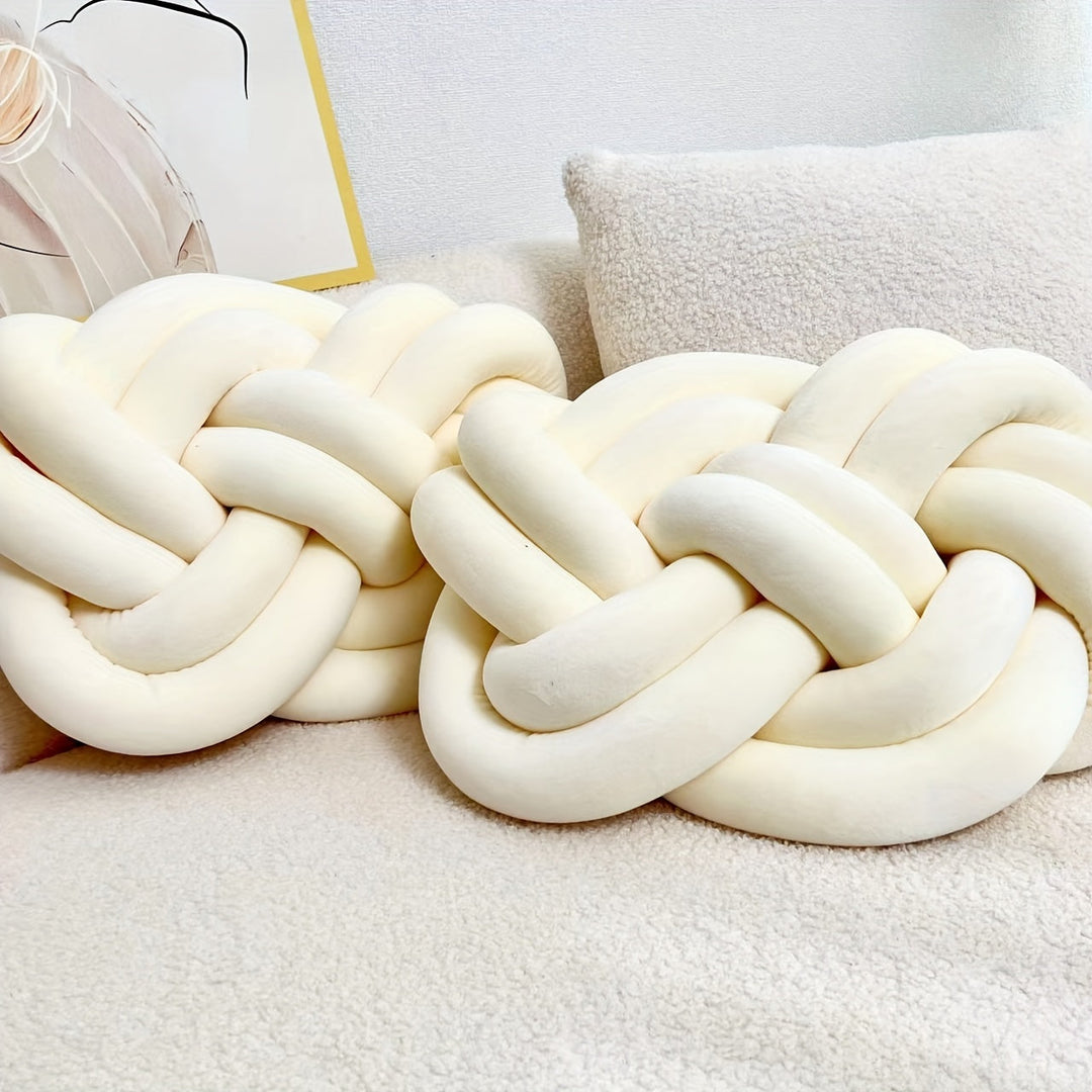 CozyPlush Set mit 2 Plüsch Dekokissen – Weiche Eleganz für Ihr Zuhause