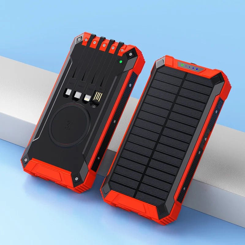 SunCharge - Solarbatterie mit mehreren Anschlüssen