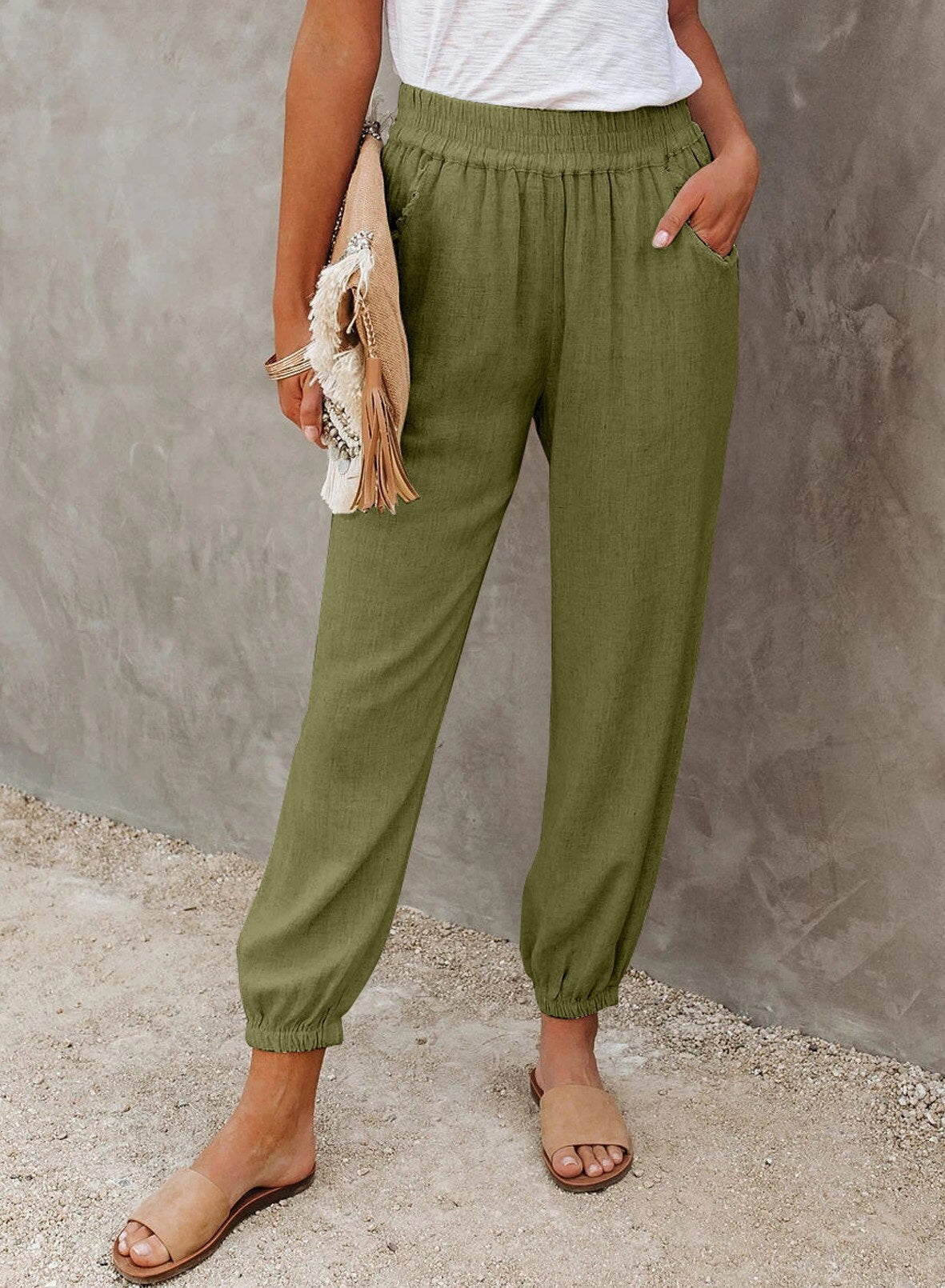 Belle - modische und bequeme Hose mit lockerer Passform