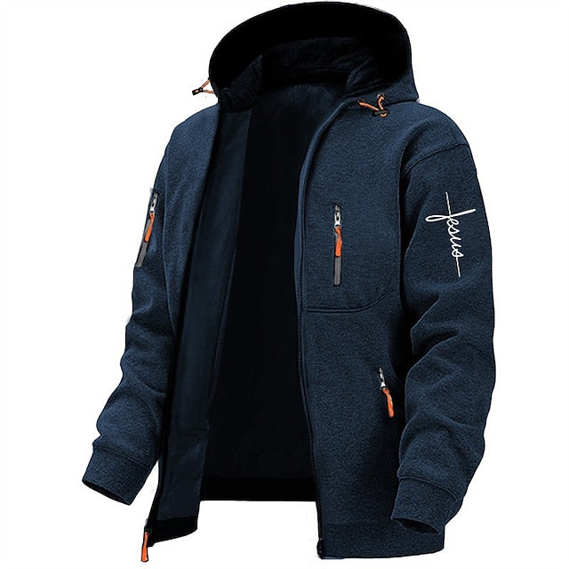 Aster – Bequemer Kapuzenpullover mit Reißverschluss und Taschen