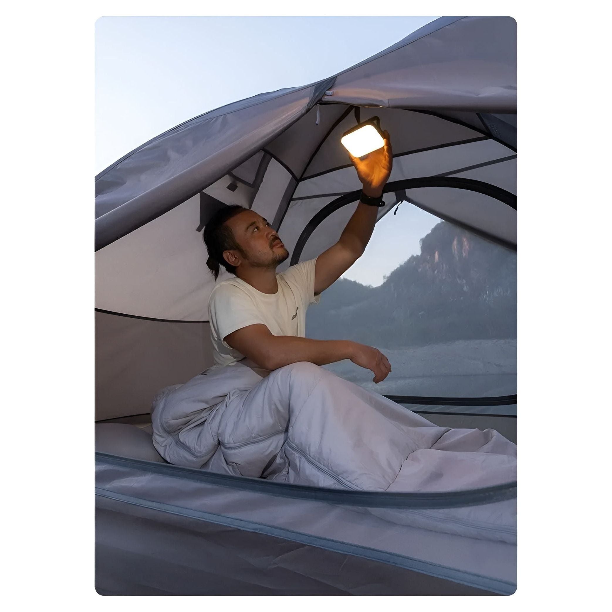 MagnaGlow – Magnetische wiederaufladbare LED-Lampe mit rundem, kompakt Design