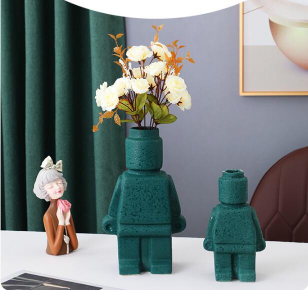 RoboBloom Moderne Robot Blumentöpfe – Einzigartige Dekoration für Ihr Zuhause