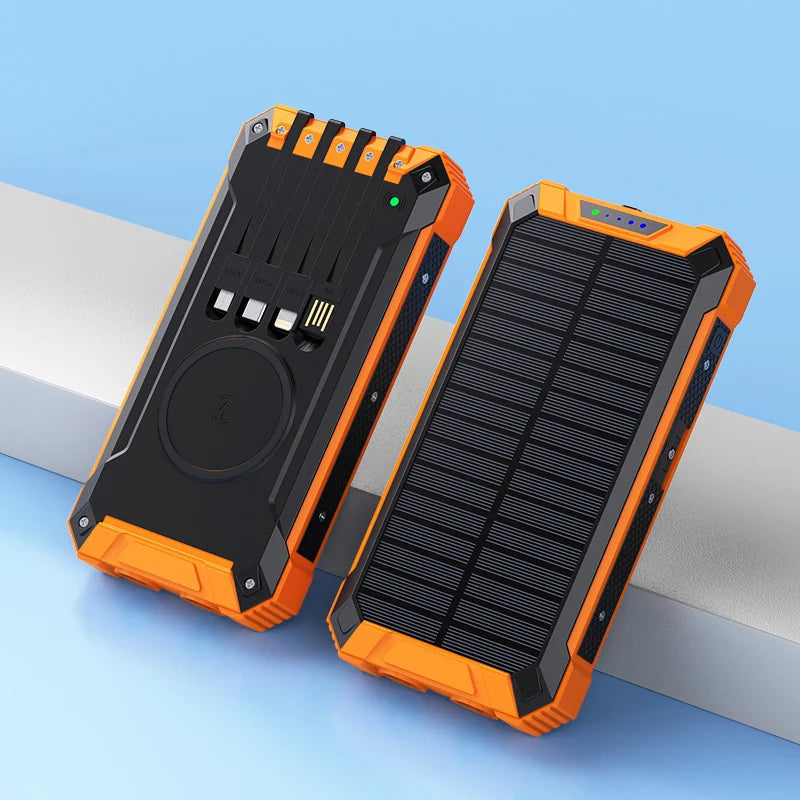 SunCharge - Solarbatterie mit mehreren Anschlüssen