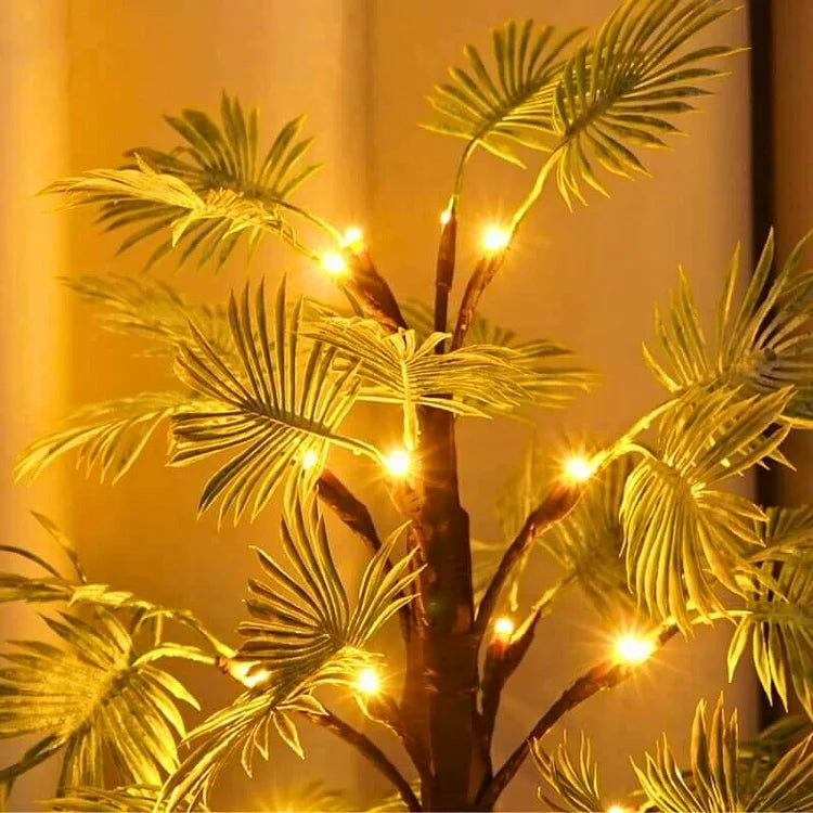PalmGlow Elegante LED-Julepalme-Lichter für Weihnachtsdekoration