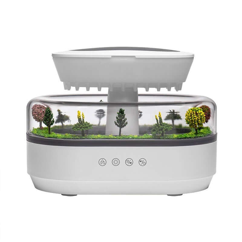 ZenScape Aromatherapie Diffusor – Natürlich Inspiriertes Design mit Sanftem Nebel