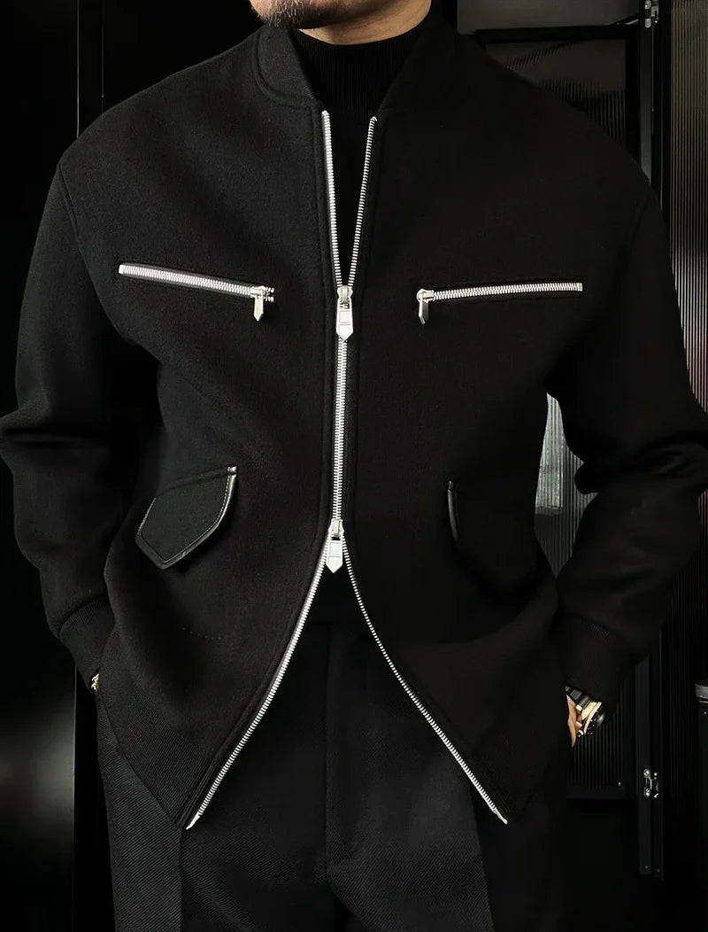 Ashton Freizeit Langarm-Reißverschlussjacke