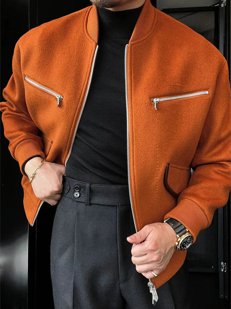 Ashton Freizeit Langarm-Reißverschlussjacke
