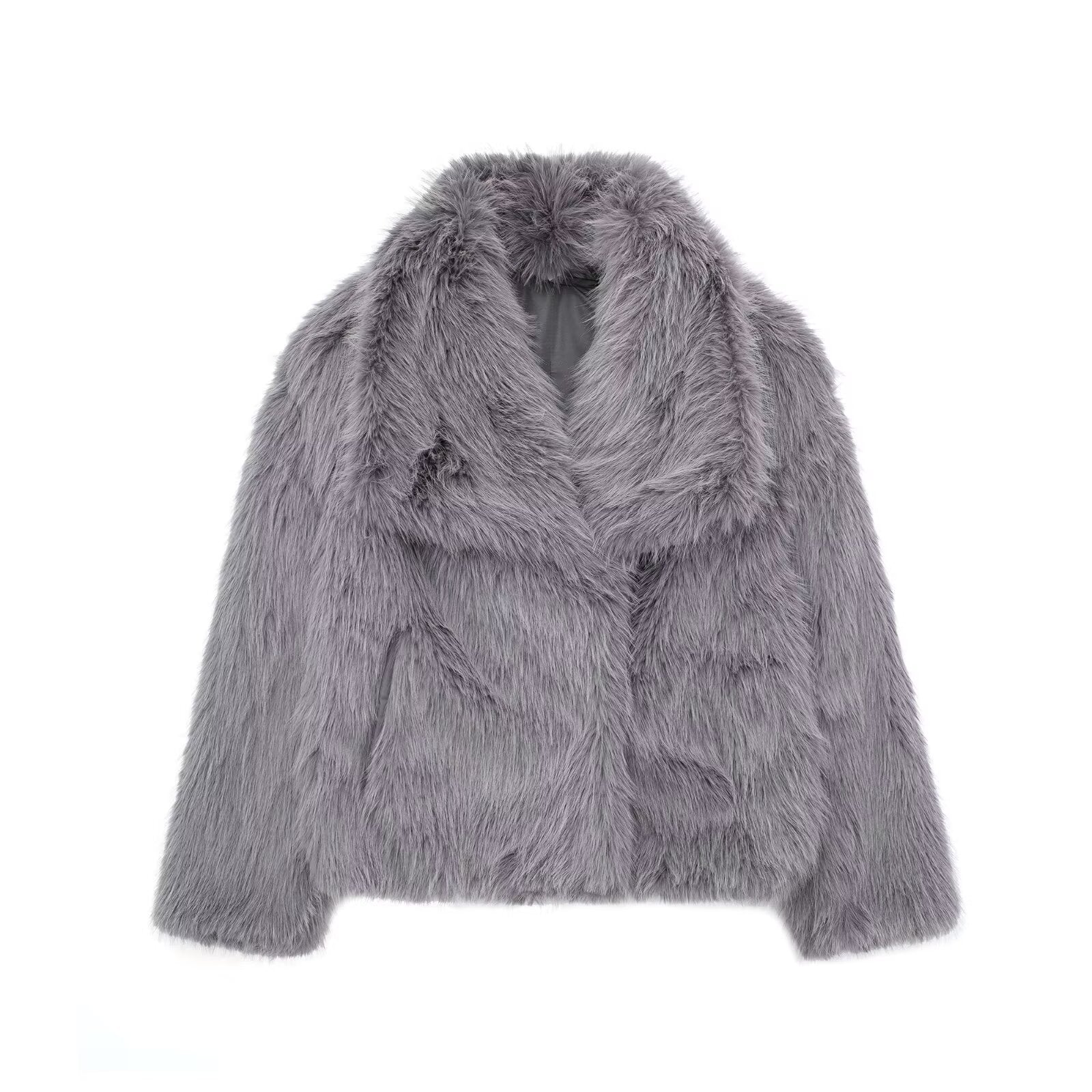 Sussane - Trendy Jacke aus Kunstfell für Frauen