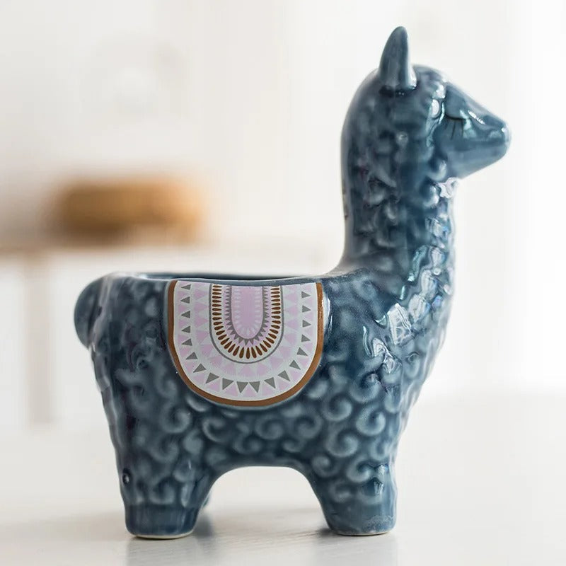 AlpacaSprout - Schöner Alpaka-Sukkulenttopf für dein Zimmer