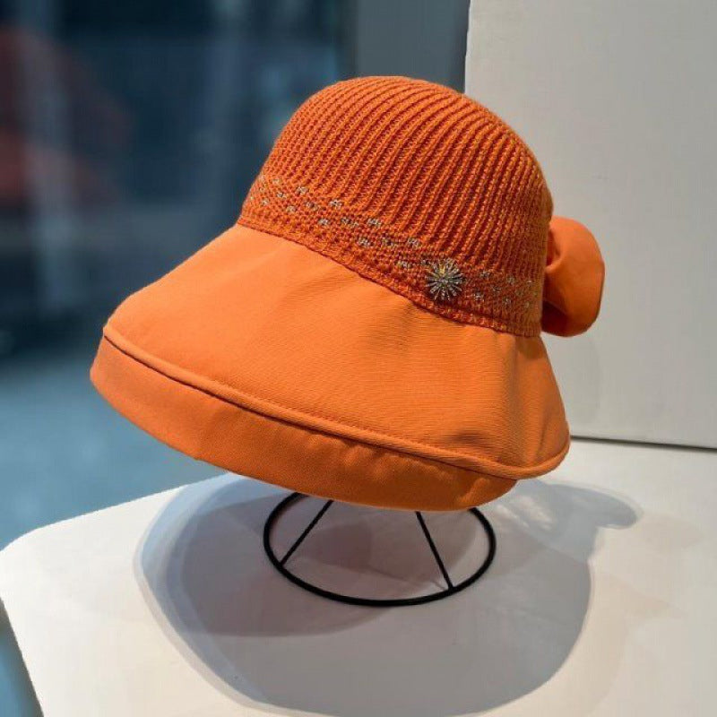 Jannine - Sommermode Sonnenhut mit breiter Krempe
