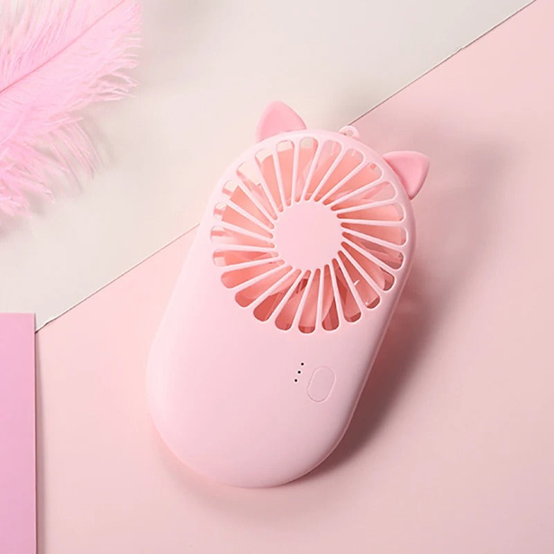 CoolFlow Tragbarer USB Wiederaufladbarer Handventilator