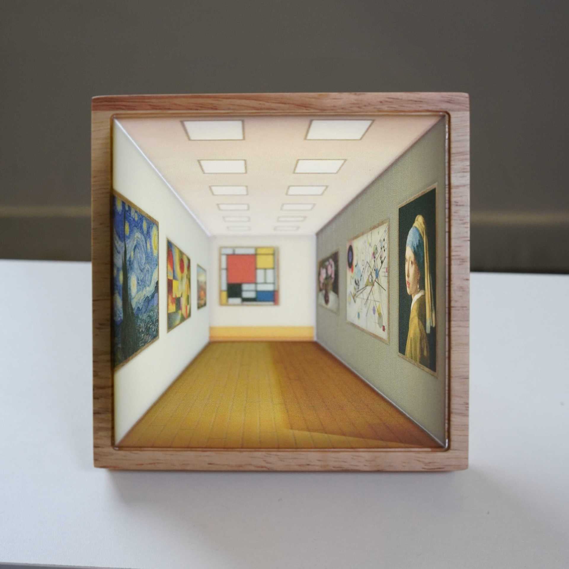 ArtGlow - 3D optische Illusions-Wandlampe