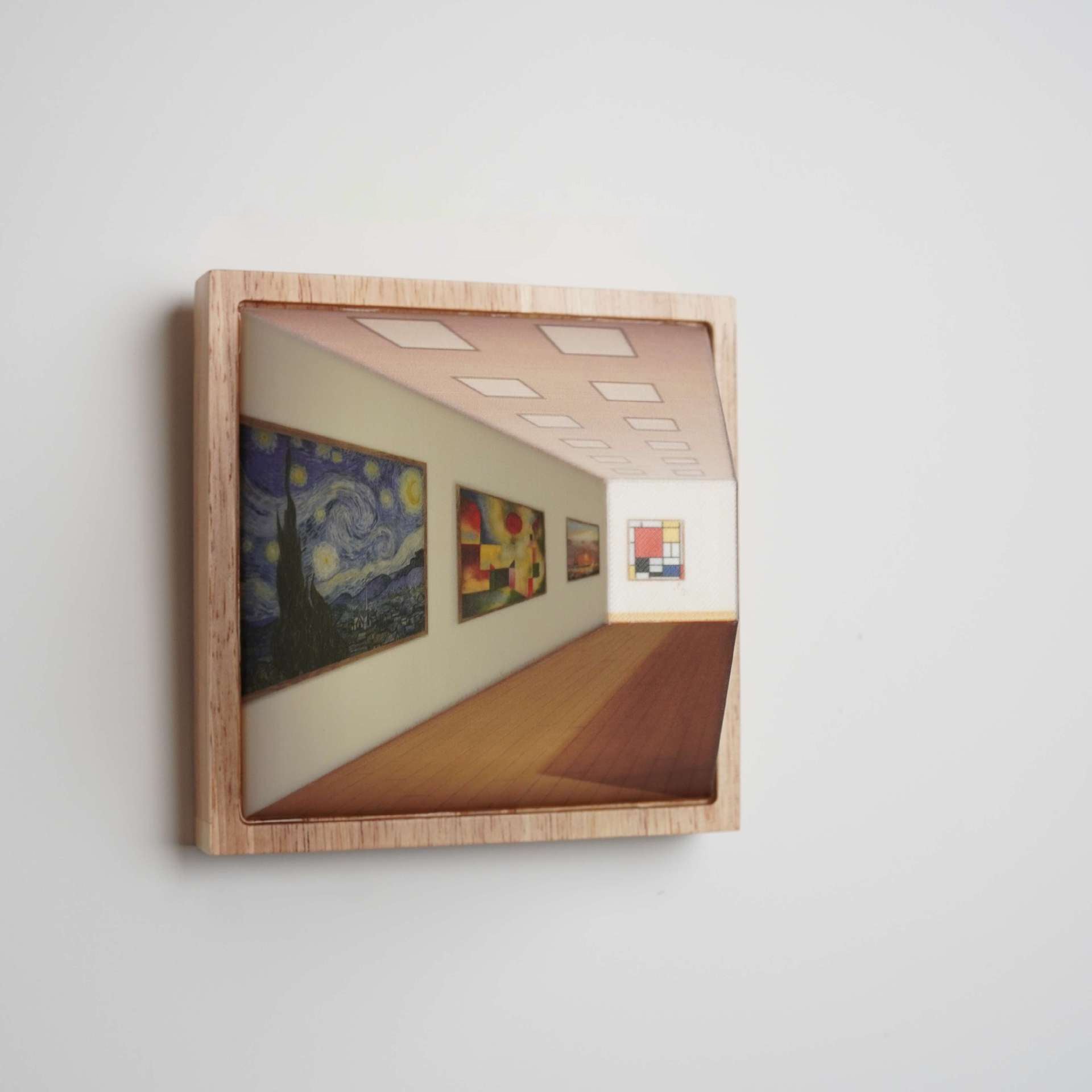 ArtGlow - 3D optische Illusions-Wandlampe