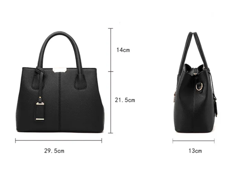 Veronica Schultertasche mit großer Kapazität