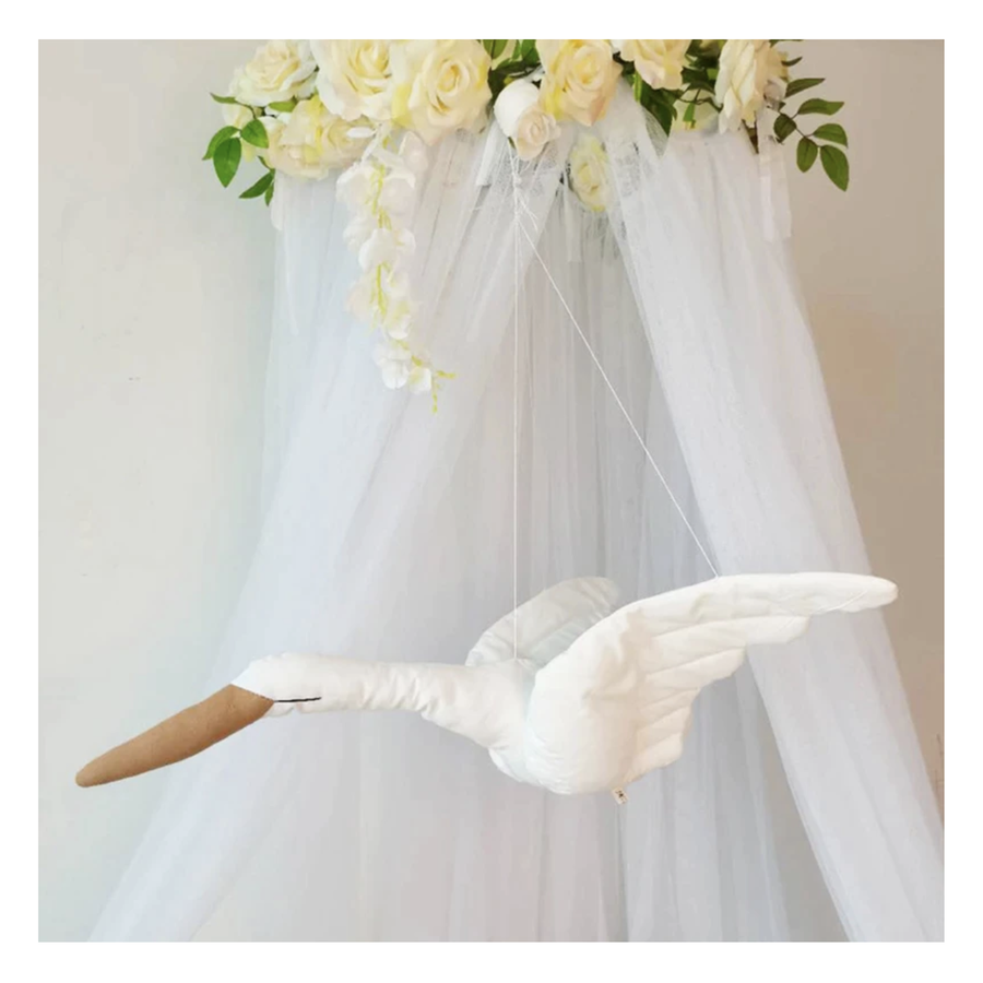 SereniFly - Elegante schwebende Schwane für friedliche Innenräume