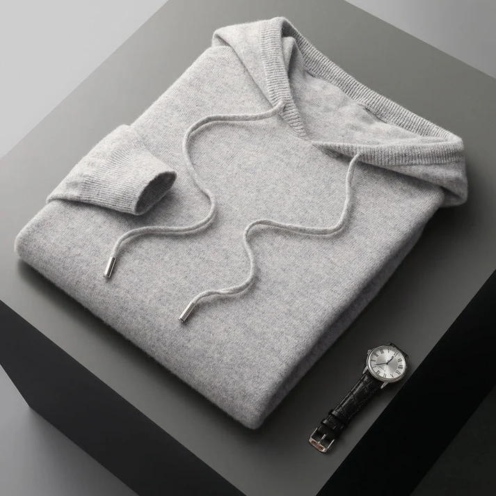 Aurora - Luxuriöser Cashmere Kapuzenjacke