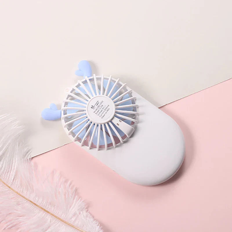 CoolFlow Tragbarer USB Wiederaufladbarer Handventilator