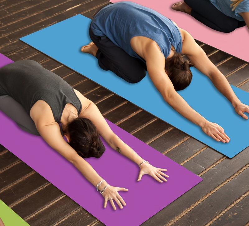 Anti-Rutsch Yoga Matte – Faltbar & Waschbar