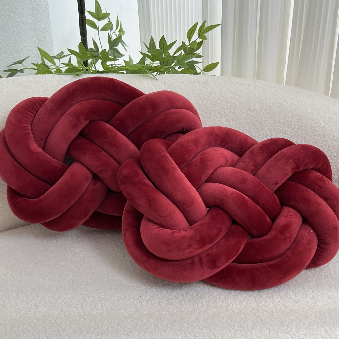 CozyPlush Set mit 2 Plüsch Dekokissen – Weiche Eleganz für Ihr Zuhause