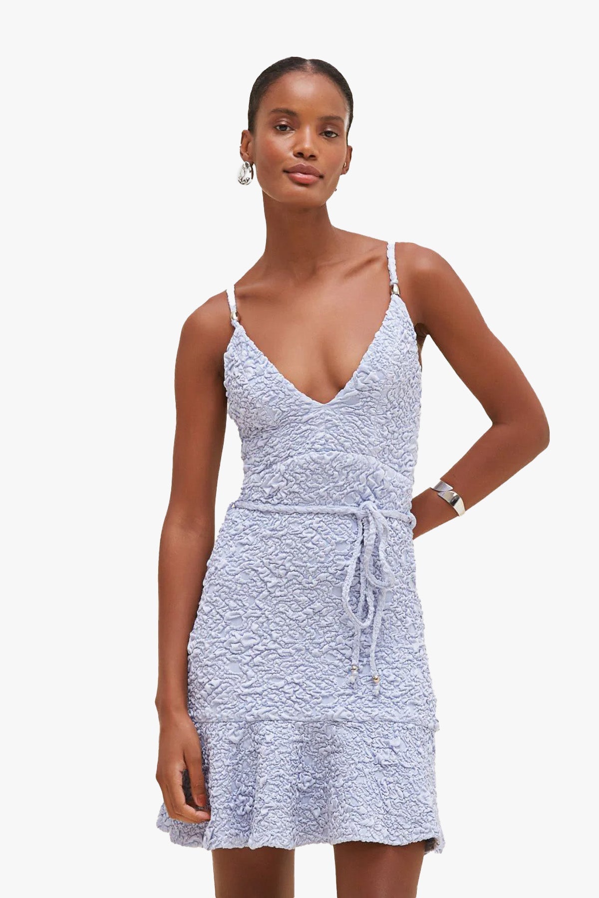 Chiara - Charm Jacquard Minikleid
