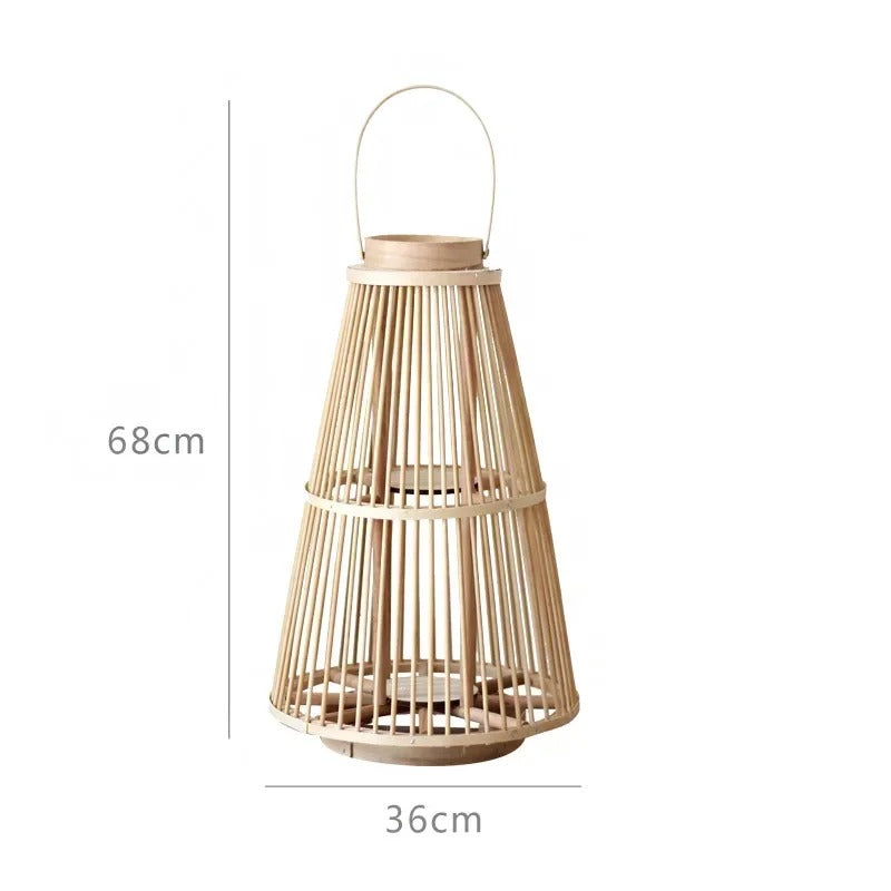 GlowWeave Boho Laterne
