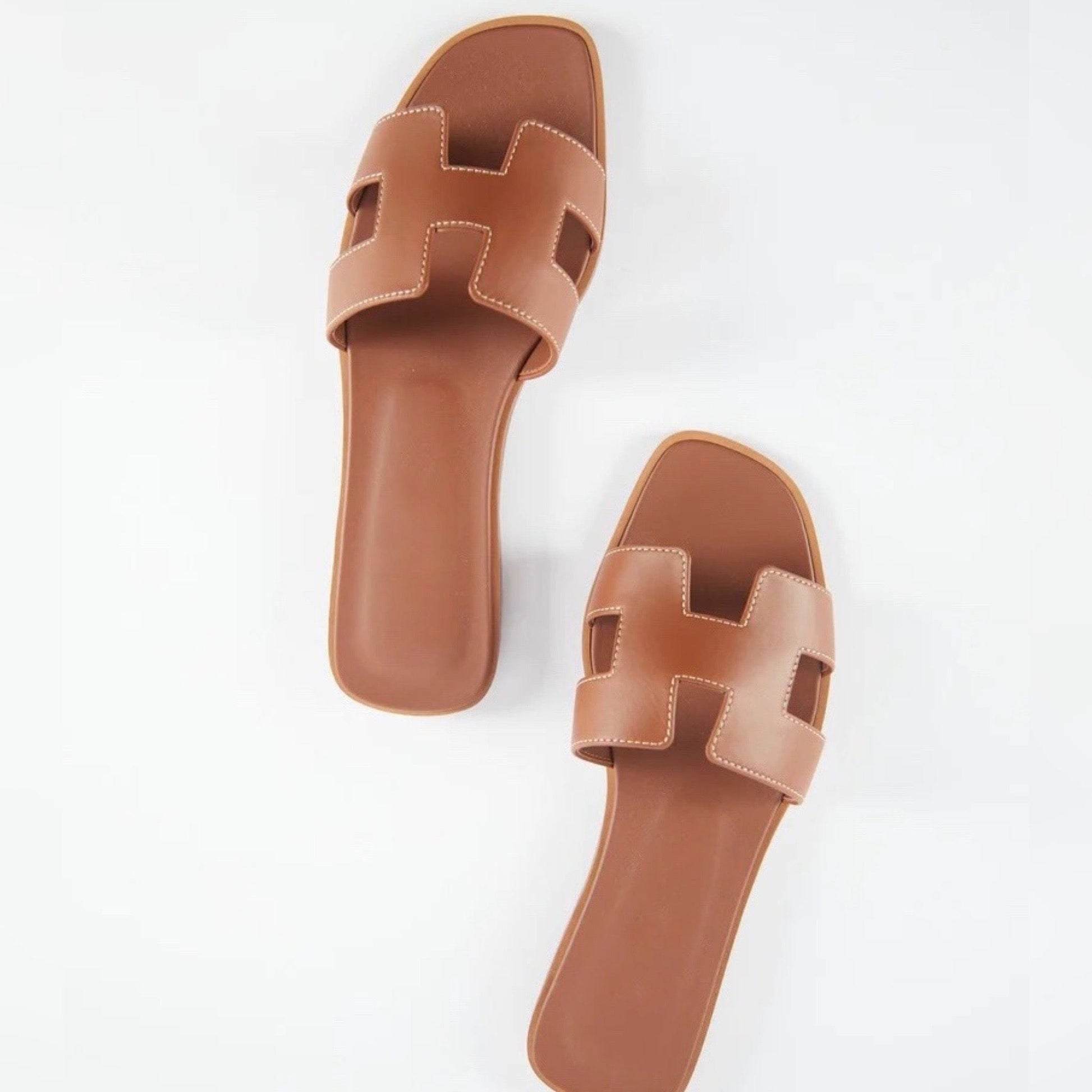 Aubrey - Hermes-inspirierte stilvolle Sandalen