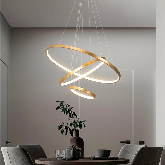 Stylische Spiral-Deckenlampe