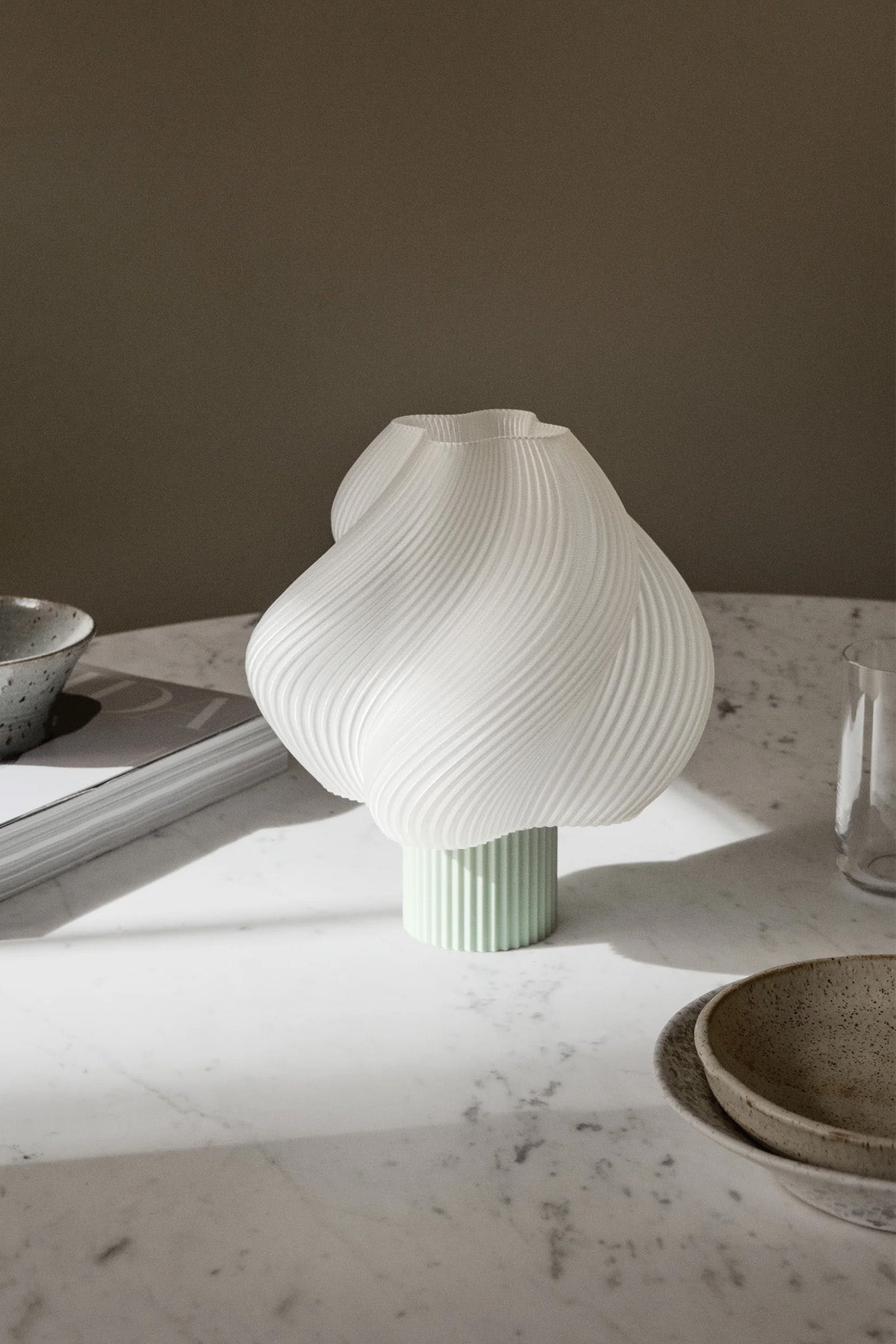 GreenGlow – Matcha-inspirierte weiche tragbare Lampe