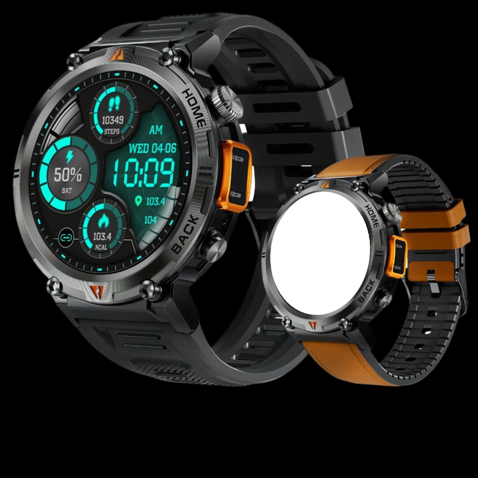 Leo - Taktische LED Fitness Smartwatch