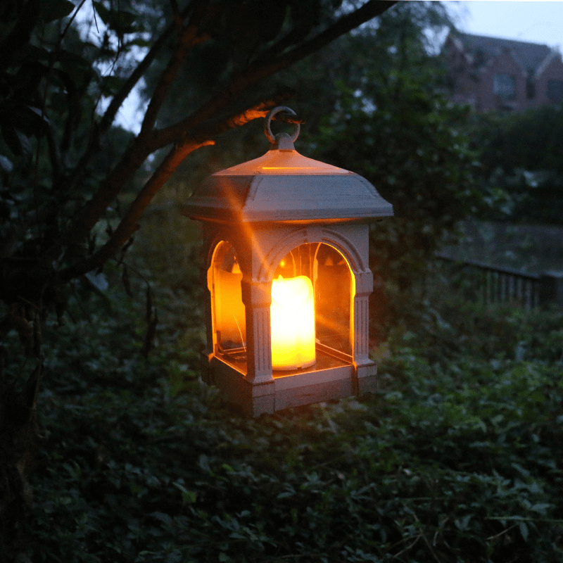 LumiSol – Vintage-inspirierte solarbetriebene Outdoor-Laterne für den Garten