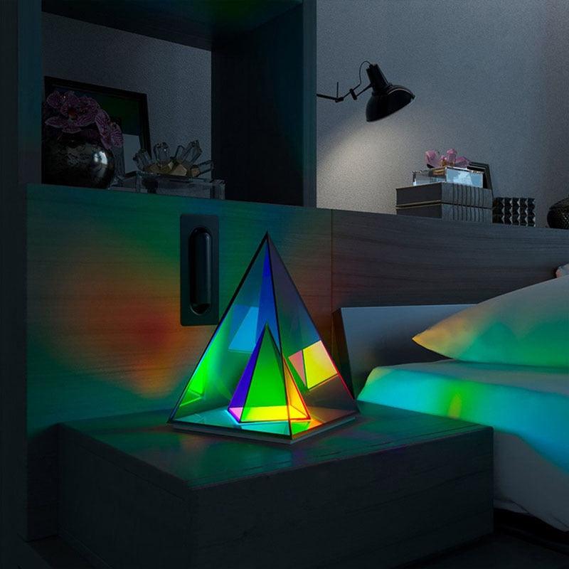 LumiCube Moderne Tischlampe – Magisches Licht für Jede Stimmung